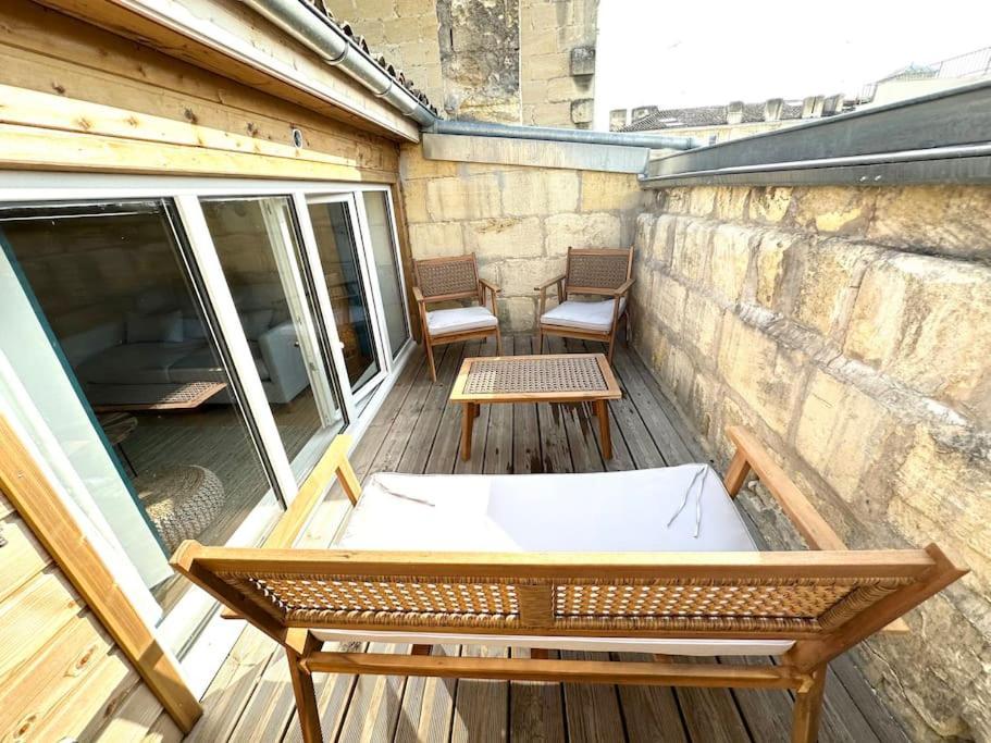 5- Hypercentre - 4Pers - Clim - Terrasse - Netflix Lägenhet Libourne Exteriör bild