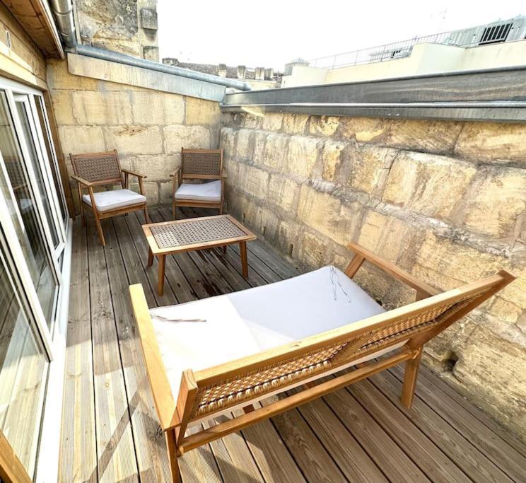 5- Hypercentre - 4Pers - Clim - Terrasse - Netflix Lägenhet Libourne Exteriör bild